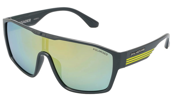 CRUSADER - DK GREY / GOLD MIRROR