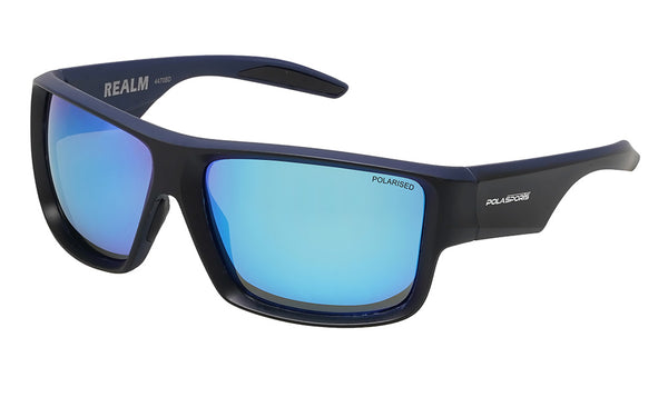 REALM - MATTE BLACK BLUE / BLUE MIRROR