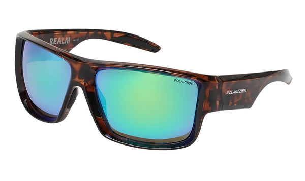 REALM - TORTOISESHELL / GREEN MIRROR