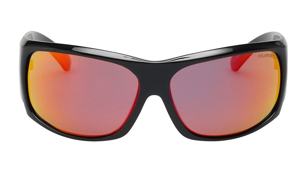 STORM - BLACK / RED MIRROR