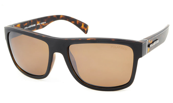 MOBSTER - MATTE TORTOISESHELL / BROWN LENS