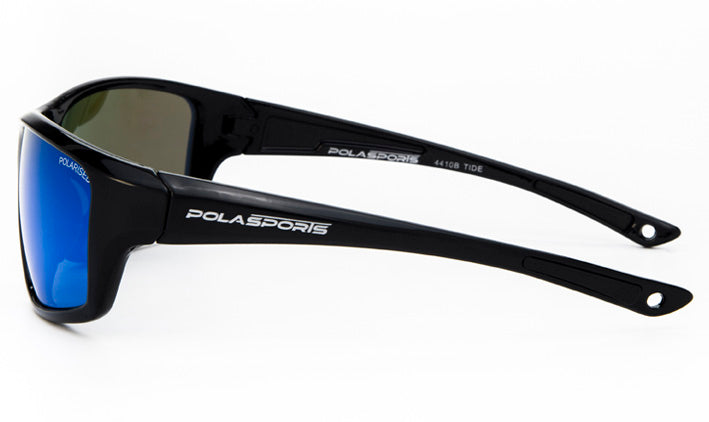 TIDE - BLACK / BLUE MIRROR LENS (FLOATABLE)