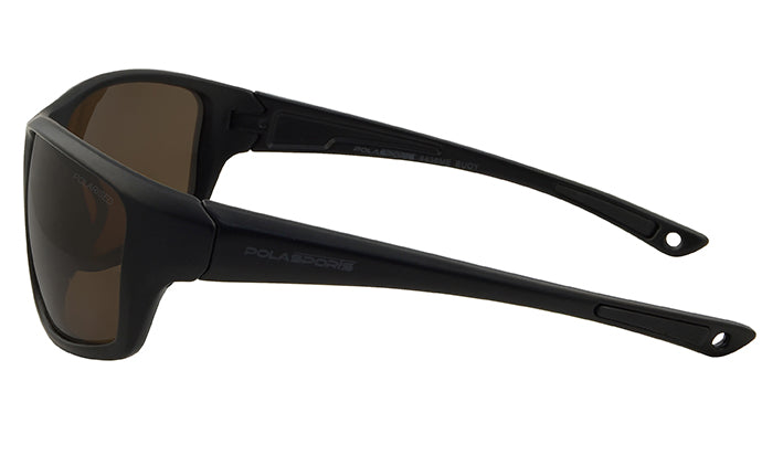 BUOY - MATTE BLACK / BROWN LENS