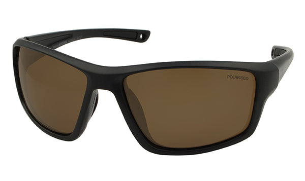 BUOY - MATTE BLACK / BROWN LENS