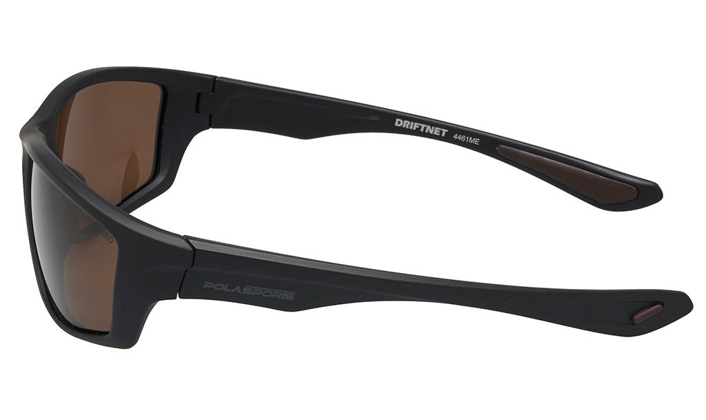 DRIFTNET - MATTE BLACK / BROWN